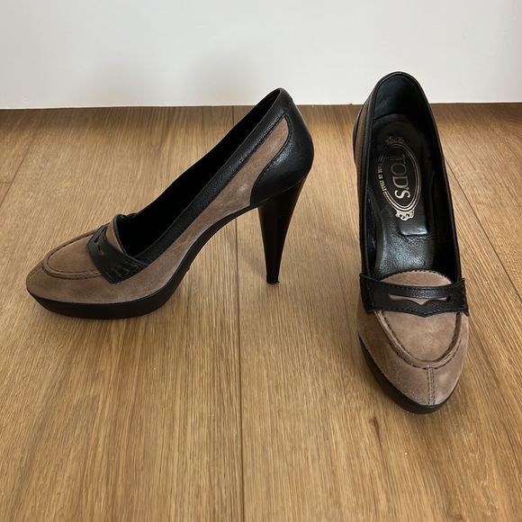 Tods Platform Pumps - Picture 3 of 14